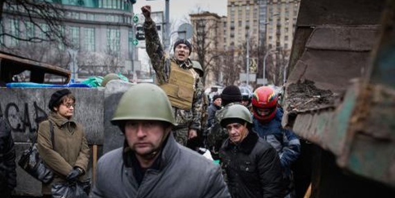 Fotov�stava Povstanie na Ukrajine